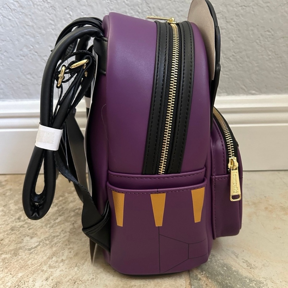 Marvel What If Loungefly Light up Purple Backpack - Picture 3 of 5